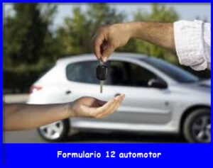 Formulario 12 Automotor