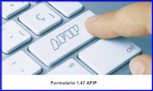 Formulario1.47 Afip Asignacion Universal
