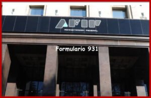 Formulario 931 AFIP