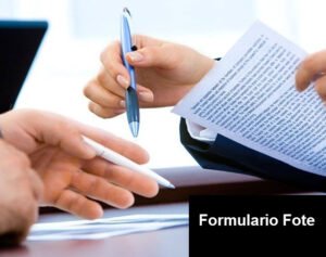 Formulario FOTE Completar y descargar